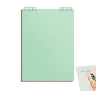 Generisch Removable Top Notebook - A5 Format 60 Sheets Offset Paper, Flexible Page Removal Learning Organisation, Steno Book System for Efficient Writing | Classroom Workplace Study