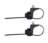 Generisch Repair of support for bicycle fork, lateral bicycle screw adapter, modification double ring drag, repair parts for sports, cycling, rear protection