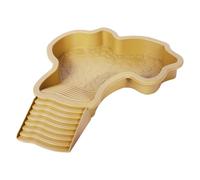 Generisch Reptile Bathtub Turtle Bathtub with Ladder Reptile Water Bowl Turtle Water Bowl Perfect for Turtles, Lizards, Small Reptiles, Daily Hydration Care