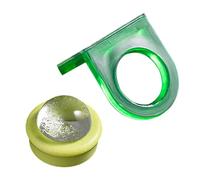 Generisch Reptile Feeding Bowl - 1.38 Inch Gecko Feeder Ledge | ABS PC Terrarium Feeder Bowl - Adhesive Small Pet Food Water Dish for Chameleons Lizards Iguanas Anoles and Amphibians