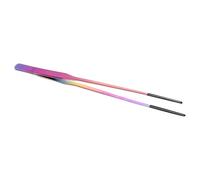 Generisch Reptile Jointed - Stainless Steel + Silicone 27 cm | Aquarium Tweezers with Non Slip Silicone Head, Fèeding Lizards, Aquarium Feeding Pews | Reptile , Home Use