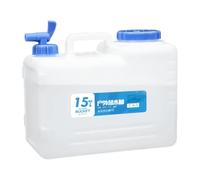 Generisch Reservoir EAU - 13.78 Pouces Container EAU Portable | Pe Reservoir - Etanche 15L Avec Robinet Et Poignée Ideal Pour Camping Randonnée Pique Nique Plage Jardin Pratique Durable