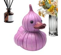 Generisch Resin Vegetable Ducks - Realistic Funny Cute Resin Decoration, Vegetable Duck Collectible Figures - For The Desk, Books, Mantle, Living Room, Bedroom And