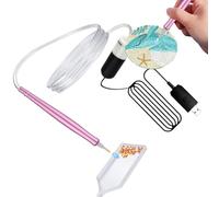 Generisch Rhinestone Painting Pen, Rhinestone Painting Pen with Vacuum Pump, Craft Projects Beads Applicator for Nursery School Events