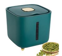 Generisch Rice Storage Container - 27cm, 10kg PP Airtight Food Bucket | Anti Insect & Moisture Box for Grain Flour | Leakproof Dee Preservation Container for Kitchen