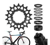 Generisch Rigid Chain Ring, 16Z/18Z Replacement Freewheel, Bicycle Sprocket - For Use on City Roads, Outdoor, Mountain Bike, Road Bike, Suitable for Beginners, Adults, Children and Teenagers