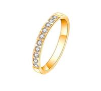 Generisch Rings Amber Ro Set Ten Ring Rose Gold Index Finger Ring Back Rings, C, Zinc alloy