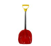 Generisch Robust children's snow shovel with stainless steel handle for beach fun, ideal leisure device for little explorers, practical hand tool for snow, sand (red, one size)