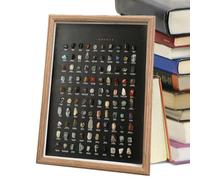 Generisch Rock Collection - 100 Pieces Natural Collectibles for Collectors - and Minerals for Children, Educational Decorative Object for Collectors, Adults & Children for Home and Office