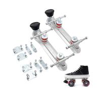 Generisch Roller Skate Base Plate - Double Row Modification Base - Double Row Base - For Travel Park Indoor and Outdoor Use Family Friends Couples