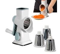 Generisch Rotating cheese slicer, manual garlic cutter, hand-held cheese slicer, for cucumbers, potatoes, household, restaurant and kitchen