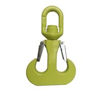 Generisch Rotating Double Hook for the Mountain, High Strength and 360° Rotatable, Crane Tackle Hook for Industrial Lifting and Cargo Handling