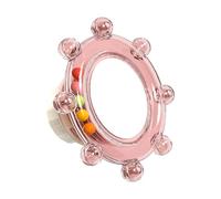 Generisch Rotating Noise Wheel for the Cage, Colourful Interactive Chew Toy for Budgies, Parakeets (One Size)