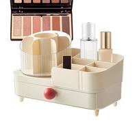 Generisch Rotating Organiser for the Bathroom Counter - Organiser for Dressing Table, Display Storage Box for Skin Care Products - For Makeup Perfume Lipstick Brushes and Bathroom
