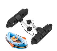 Generisch Rowing Holder for Kayaking, Kayaking Track Mount - Non-Slip Inflatable Boat Rod Holder, 2 x Reusable Boat Revenge, Canoe Fishing Accessories for Outdoor Activities