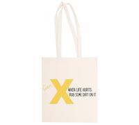 Generisch Rub Some Dirt On It Unisex Shopper Bag, Beige, Reusable