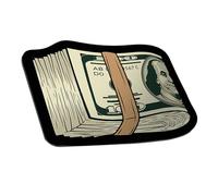 Generisch Rug for Bedroom - 100 Dollar Bill Floor Carpet, Doormats, Non-Slip, Comfortable Carpet, Money Rug, Crystal Velvet Kitchen Rugs, Bedroom Living Room