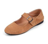 Generisch Running Shoes Men Women Comfortable Slipper with One Strap Ballet Flats That Are Versatile Wear - Comfortable Loafers for Everyday Use, khaki, 9 UK