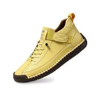 Generisch Running Shoes Women's Casual Hiking Shoes for the Hand, Flexible, Soft Sole, Comfortable, Flat Slippers for Everyday Use, Lightweight, Breathable Design, yellow, 12 UK