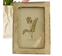 Generisch Rustic Wall Picture Frame Farmhouse Style 7.6 x 12.7 cm Vintage Look Wall Photo for Family Wedding Gallery