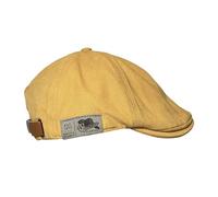 Generisch S Beret Men's Beret Hat Vintage British Plain Adjustable Men's Beret Painter's Hat Army Cap Men, yellow, One Size