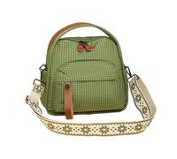 Generisch Sac à Main pour Femmes - Grande Capacity with Fermeture Éclair Multi-Poches Mode | Bandoulière en Nylon Sac Femme | Travail Courses Sorties Voyages, Green, Siehe Beschreibung, See