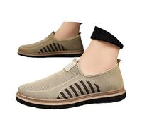 Generisch Sailing Shoes Men's Moccasins Flat Comfortable Sports Shoes Slip On Sailing Shoes Lightweight Elegant Slip On Shoes Lightweight Width H Low Top Shoes Seniors Hiking Shoes Slip-On Shoes