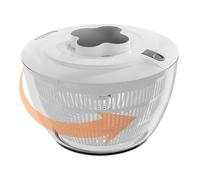 Generisch Salad Spinner - 5 Litre Manual Washing Bowl for the Kitchen - Vegetable Spinner Sieve Bowl for Berries, Tomatoes, Blueberries as well as for Home, Kitchen, Camping and On the Go