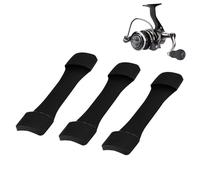 Generisch Saltwater Fishing Reel Holder Protective Cover - 3-Piece Silicone Mat | Anti-Scratch Protection for Fishing Rod Reel Seat, for Baitcasting, Saltwater, Lake, River, Pond, Shore, Boat, Sports