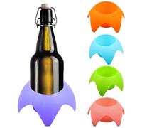 Generisch Sand Cup Holder for 5 Colours, Sandproof and Stackable Outdoor , Cup Holder Sand - for Picnic Party by the Lake Lawn Summer Holiday Pool Motorcycle Camping
