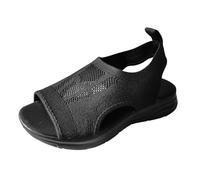 Generisch Sandals, Block Heel, Mesh Upper Material, Fish Mouth Platform, Lightweight Construction, Casual Summer Shoes with Block Heel, Summer Shoes, Elegant Summer Beach Shoes, Casual Shoes for Women