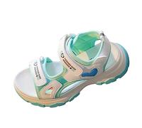 Generisch Sandals Girls Boys Kids Sports Sandals Straps Adjustable Buckle Non-Slip Sandals Strappy Sandals Beach Shoes Summer Shoes, blue, 4 UK