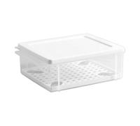 Generisch Sandwich Holder - Sandwich Storage Box - Food Storage Container for the Fridge - For Camping Picnic Snack Salad Freezer Fridge Kitchen Storage Cabinet
