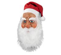 Generisch Santa Claus - Christmas Santa Claus, Clauss With Hat Beard, Santaa Face, Head Facepiece With Beard, Santaa, Clau Figures, Head Facepie Wiith Bearrd And Red H