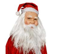 Generisch Santa Claus Head Mask - Latex Cosplay Funny Adult Santa Claus Cosplay Costume Head Mask - for Holidays Masquerade Celebration Party Children Teenagers Men Women