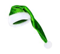 Generisch Santa Hat 75 cm Velvet Soft Santa Hat Head Accessory Costume Accessory Celebration New Year's Eve Carnival Stage Festival Winter Festival Masquerade