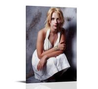 Generisch Scarlett Johansson Charming Poster Cool Artworks Painting Wall Pictures Canvas Prints Wall Art Home Decoration 16 x 24 Inches (40 x 60 cm)