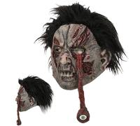Generisch Scary Zombie Head Mask, Halloween Decoration, Zombie Ghost Full Mask, Costume Accessory for Pranks Performances, Carnival, Ghost House Role Play