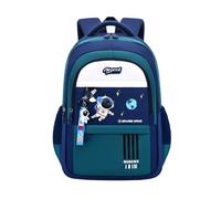 Generisch School Bag Kids Backpack School Bag Lightweight Hydrogen with Multiple Compartments Cute Cartoon Design for Boys and Girls, Dark green, Einheitsgröße, Duffel Backpacks