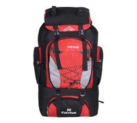 Generisch School Bag Outdoor Leisure Sports Backpack 80L Light Cycling Backpack Nylon Travel Hiking Pack Unisex, red, 80, Sling Backpacks