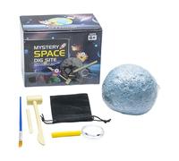 Generisch Science Teaching for Children, Planetary Exploration Set with Excavation Adventure Gemstone Fund (Blue, 11 x 11 cm)