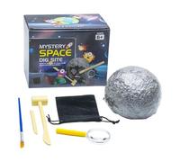 Generisch Science Teaching for Children, Planetary Exploration Set with Excavation Adventure Gemstone Fund (Grey, 11 x 11 cm)