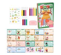 Generisch Scratch Paper for Children, Novelty Funny Creative Postcards - Children's Art Paper - for Home Classroom Activity Summer Camp Travel Offices Family Reunion Adults and