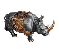 Generisch Sculpture Decoration | Punk Style Mechanical Ornament - Gear Design Resin Decorative Figures - for Coffee Table Entrance Christmas