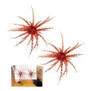 Generisch Sea Urchin Bait, Pack of 2 Soft Silicone Floating Replica Fishing Accessories - Fuzzy Cube Bait - for Holiday Fishing at the Lake Flat Jigging Trolling Ejection Freshwater Saltwater