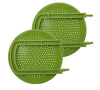 Generisch Seed Germ Glass Attachments - 3.35 Inch ABS Mesh Filter Cap, Self-Draining Reverse Holder, Organic Vegetable Growing Equipment, Healthy Superfood Diet DIY Maker for Salads Sandwiches Ea