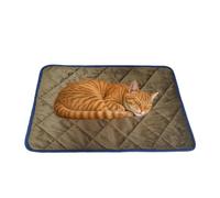 Generisch Self-Heating Cat Mat, Heat Retaining Dog Bed, 5-Layer Non-Slip Self-Heat Pad, for Pets, Dogs, Cats in the House, Outdoor, in Winter, Living Room