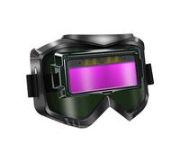 Generisch Self-Shutting Welding Goggles | Enclosing Scratch-Resistant Welding Protection Lens - Comfortable Adjustable Safety Glasses for Professionals Enthusiasts Beginners