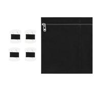 Generisch Sew-In Pockets, Pack of 2 Anti-Theft Secure Side Pocket with Zip and Four Thread Spools, for Jacket, Coat, Sweatshirt, Hoodie, Sweater, Garments