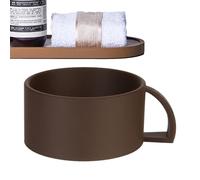 Generisch Shaving Soap Dish - Non-Slip Shaving Care Salon Styling Mug - Shaving Cup - for Men Him Husband Father Hairdresser Dad Friend